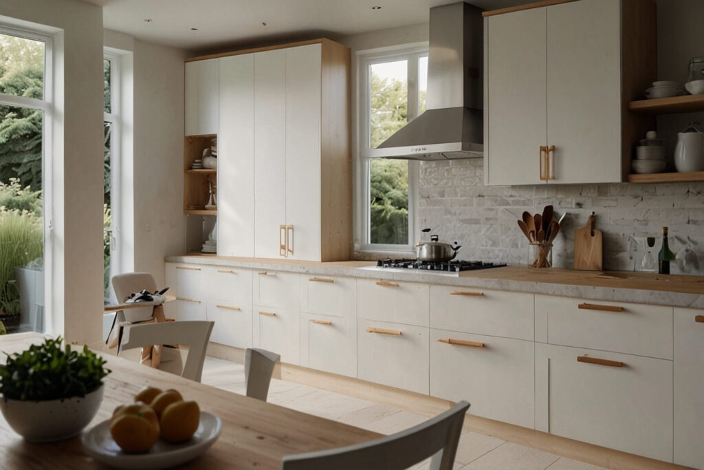 bright and airy kitchen 1