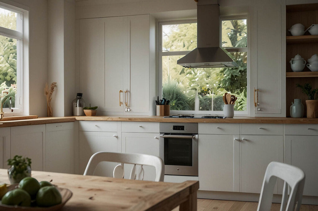 bright and airy kitchen 5