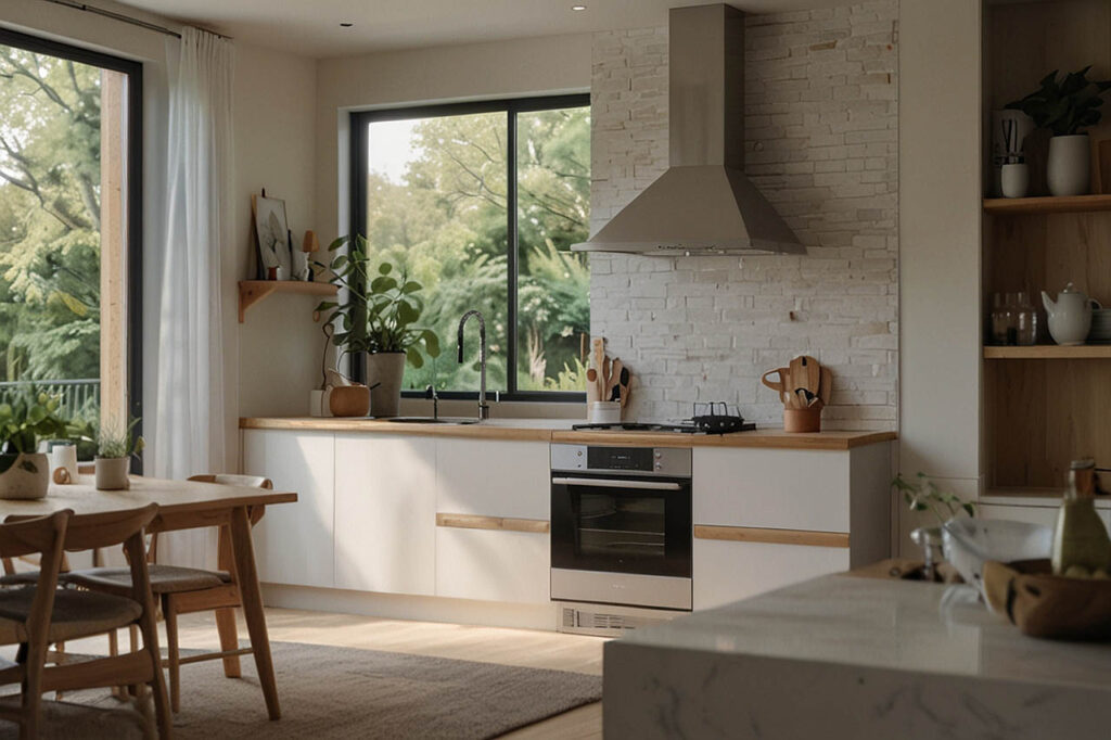 bright and airy kitchen 6